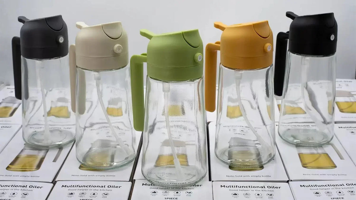 Vaporisateur d'huile 2 en 1 en verre