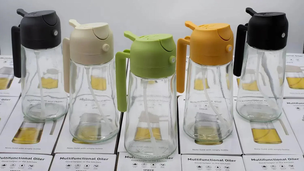 Vaporisateur d'huile 2 en 1 en verre