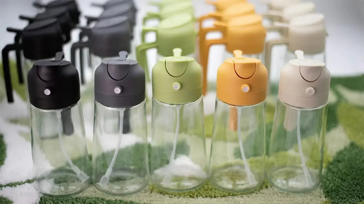 Vaporisateur d'huile 2 en 1 en verre