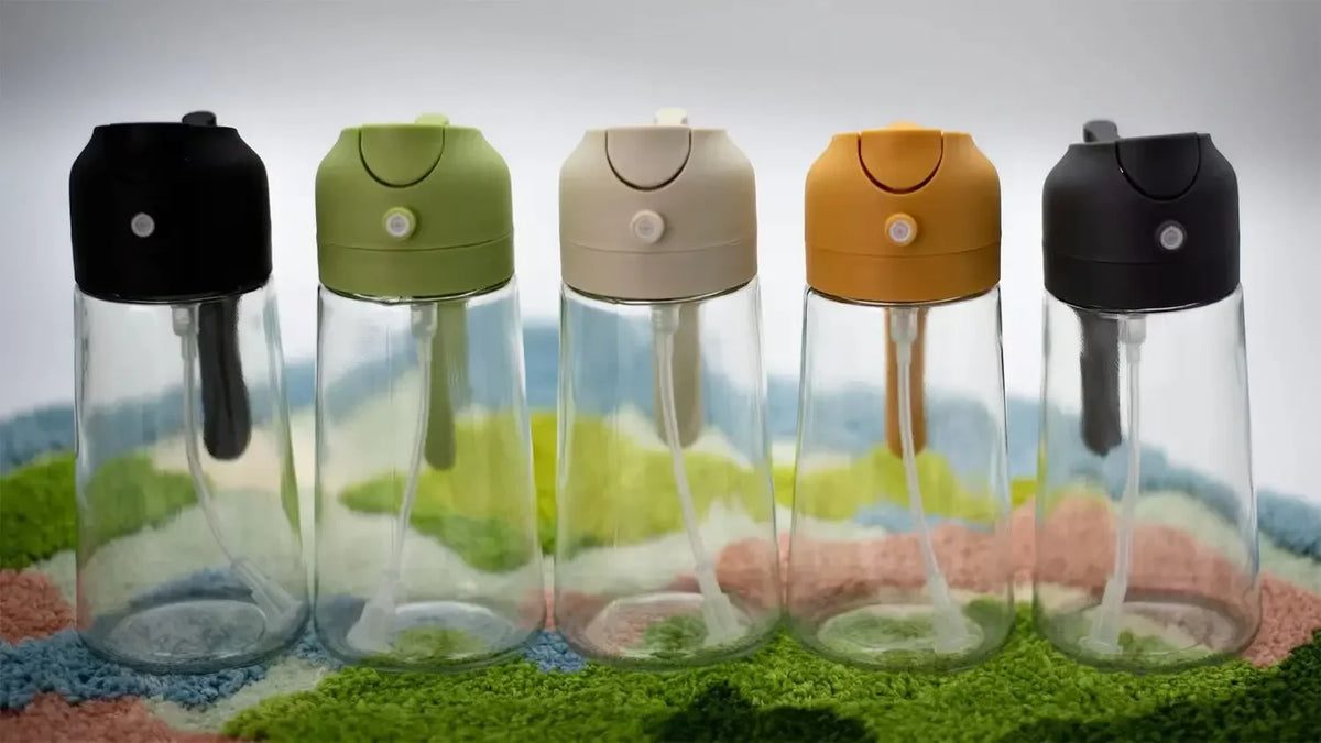 Vaporisateur d'huile 2 en 1 en verre