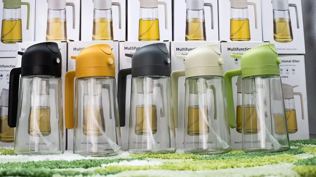 Vaporisateur d'huile 2 en 1 en verre